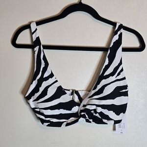 Liz Claiborne Swim Top Womens 10 New